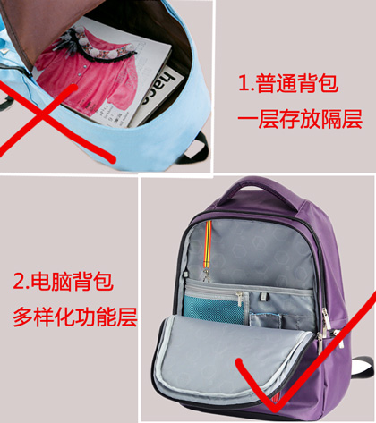 電腦包跟普通背包有什么不同?